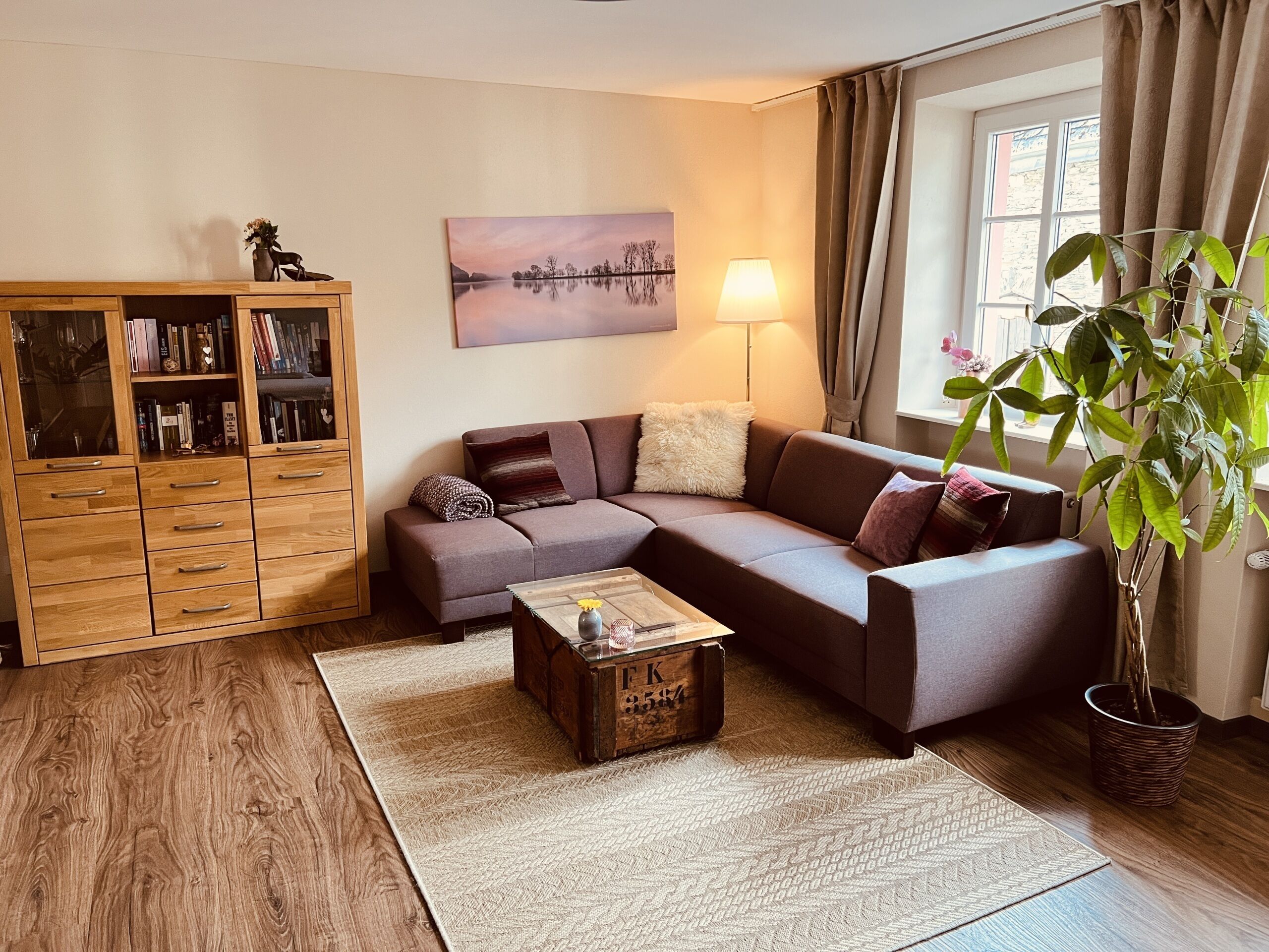 Superior-Apartment, eigenes Bad | Lounge