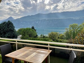 Studio, mit Bad (Le Grand Lac) | Blick vom Balkon