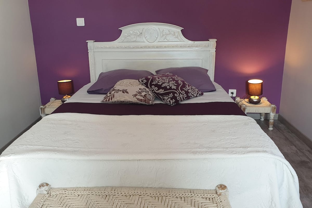 Double Room (L'Orchidée) | Blackout drapes, iron/ironing board (on request), cribs (surcharge)