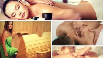 1 sala de tratamento, massagens