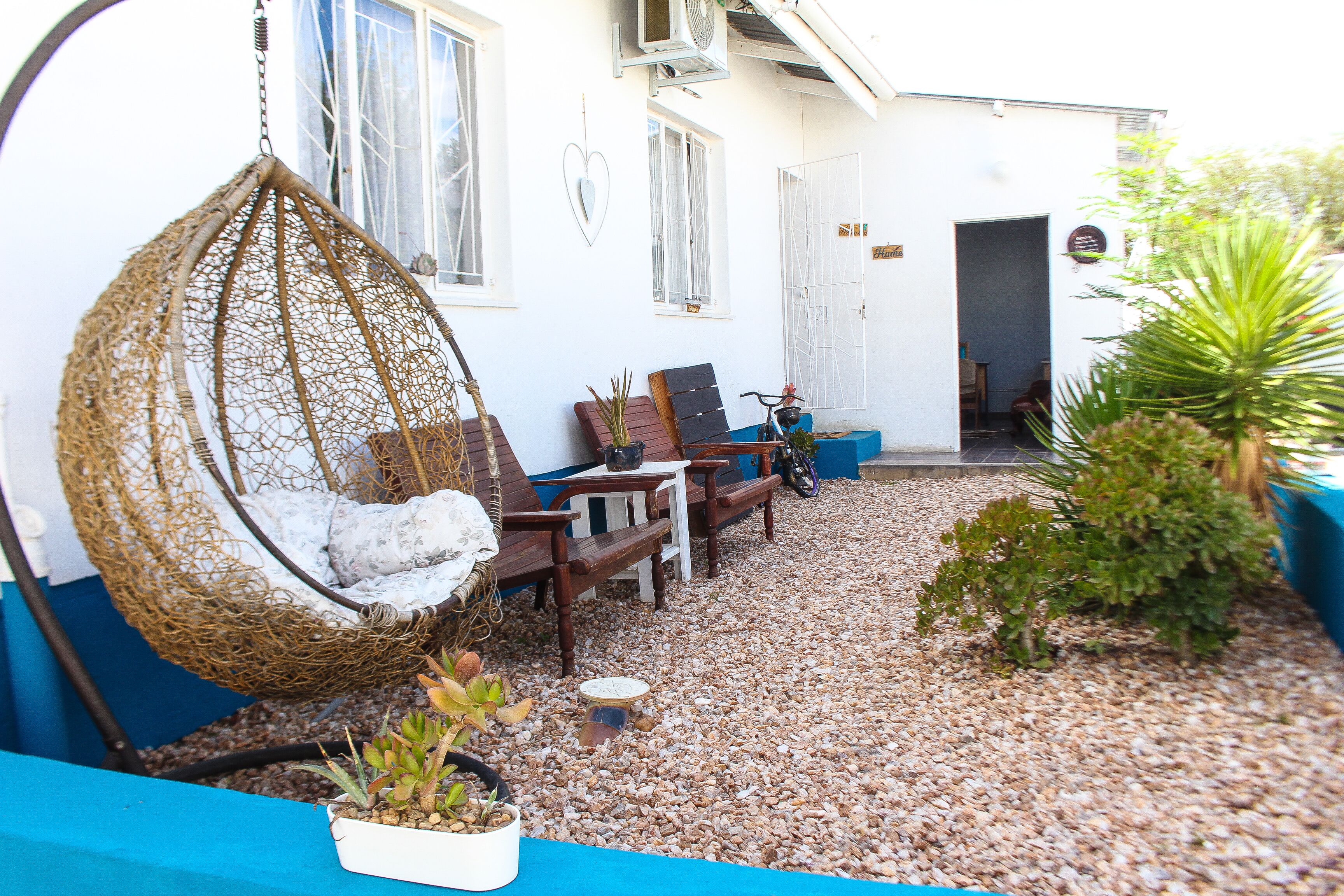 Voorkant van accommodatie