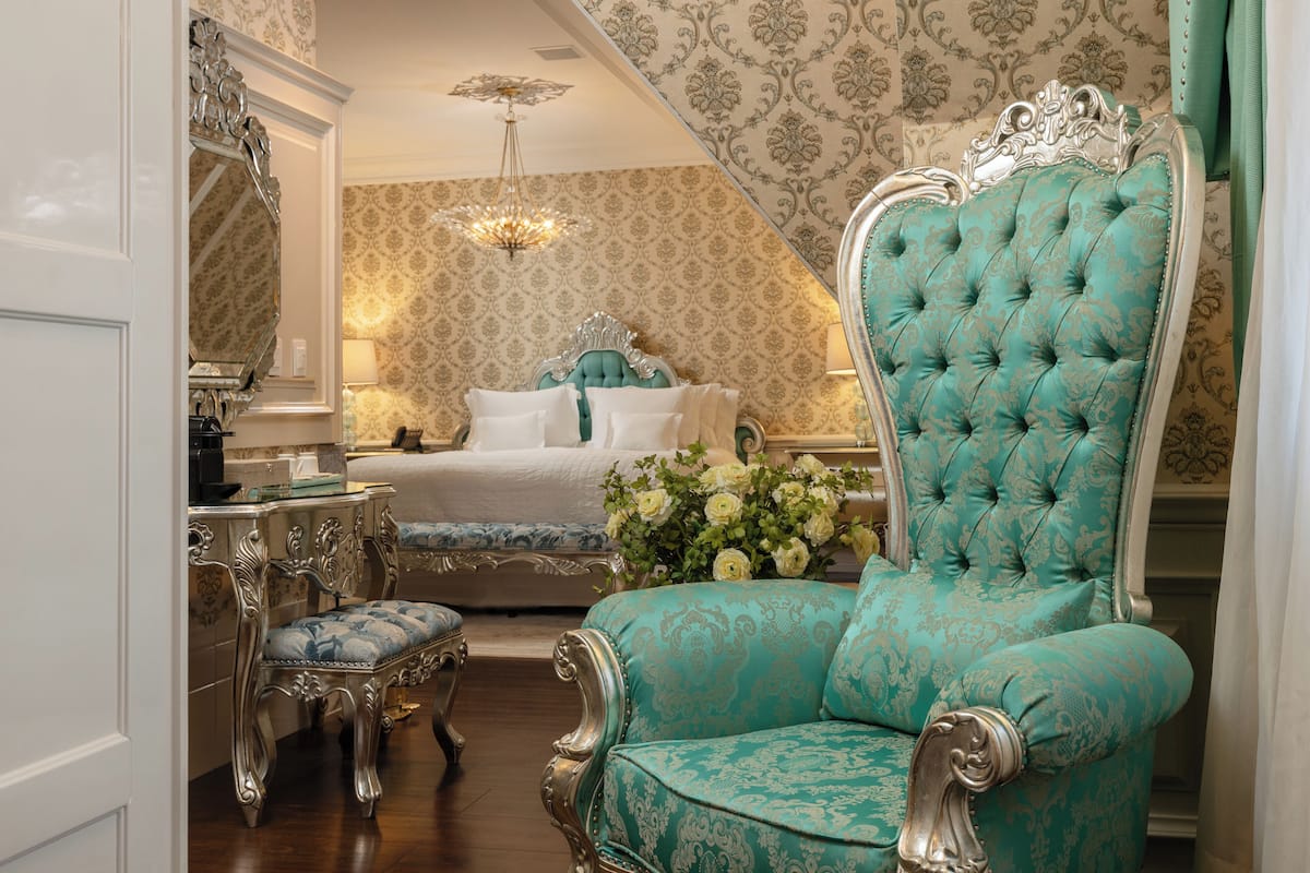 双人房, 按摩浴缸 (Master Imperial) | 高档床上用品、迷你吧、客房内保险箱、遮光窗帘