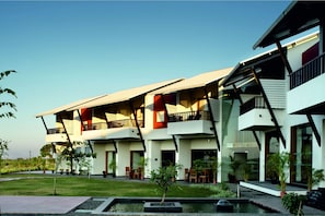 Front of property – evening/night