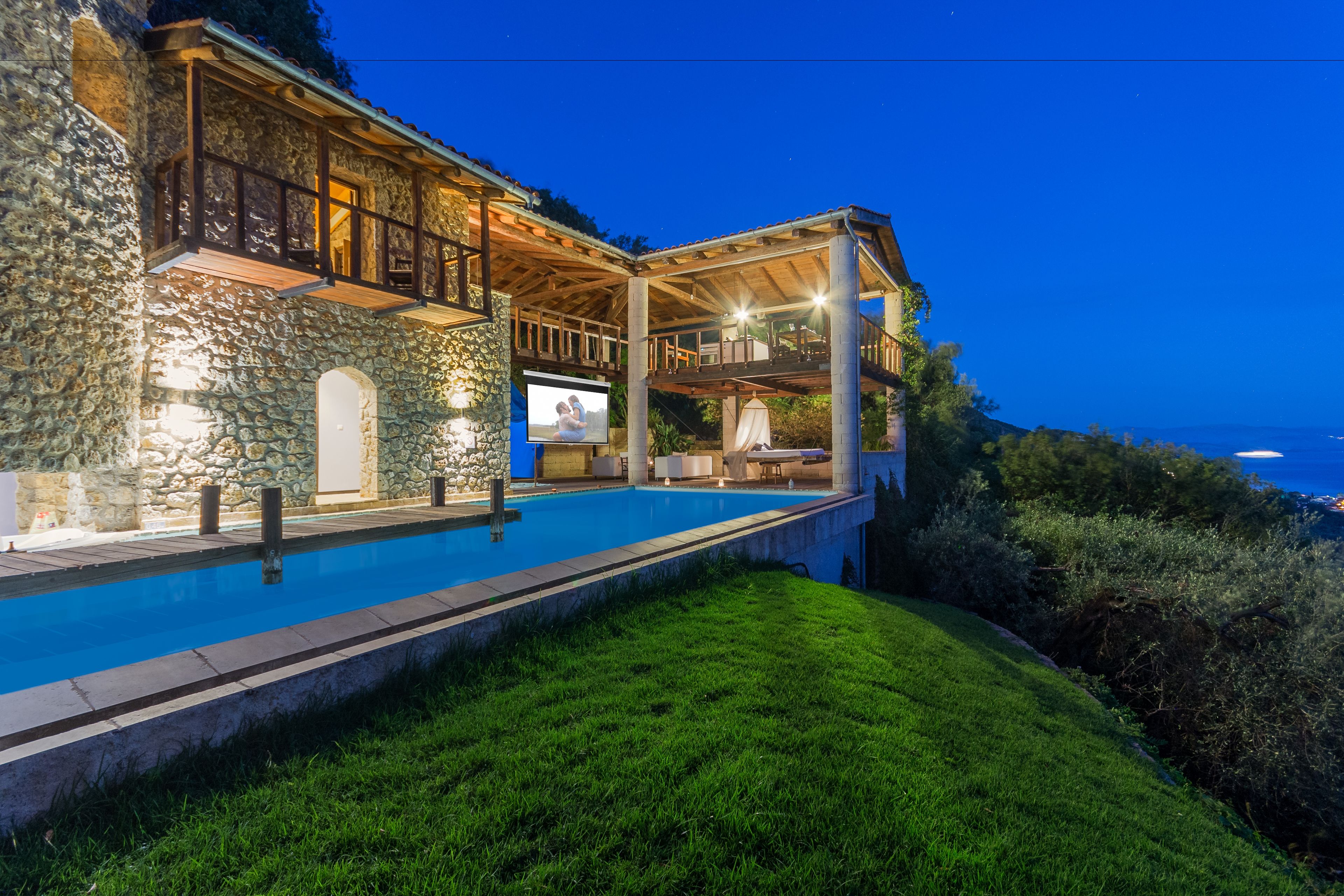 Indoor pool, outdoor pool