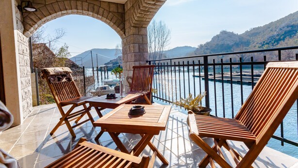Villa Luxe, 2 chambres, vue lac | Terrasse/Patio