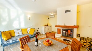 Villa Luxe, 2 chambres, vue lac | Restauration dans la chambre