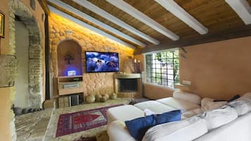 Royal-Villa, 2 Schlafzimmer, eigener Pool, Poolblick | Wohnbereich