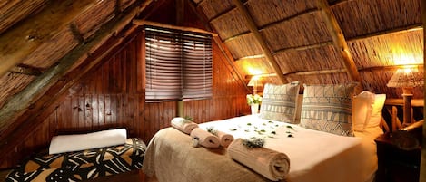 Cabane Standard, 1 chambre, non-fumeurs, vue parc | 1 chambre, Wi-Fi, draps fournis