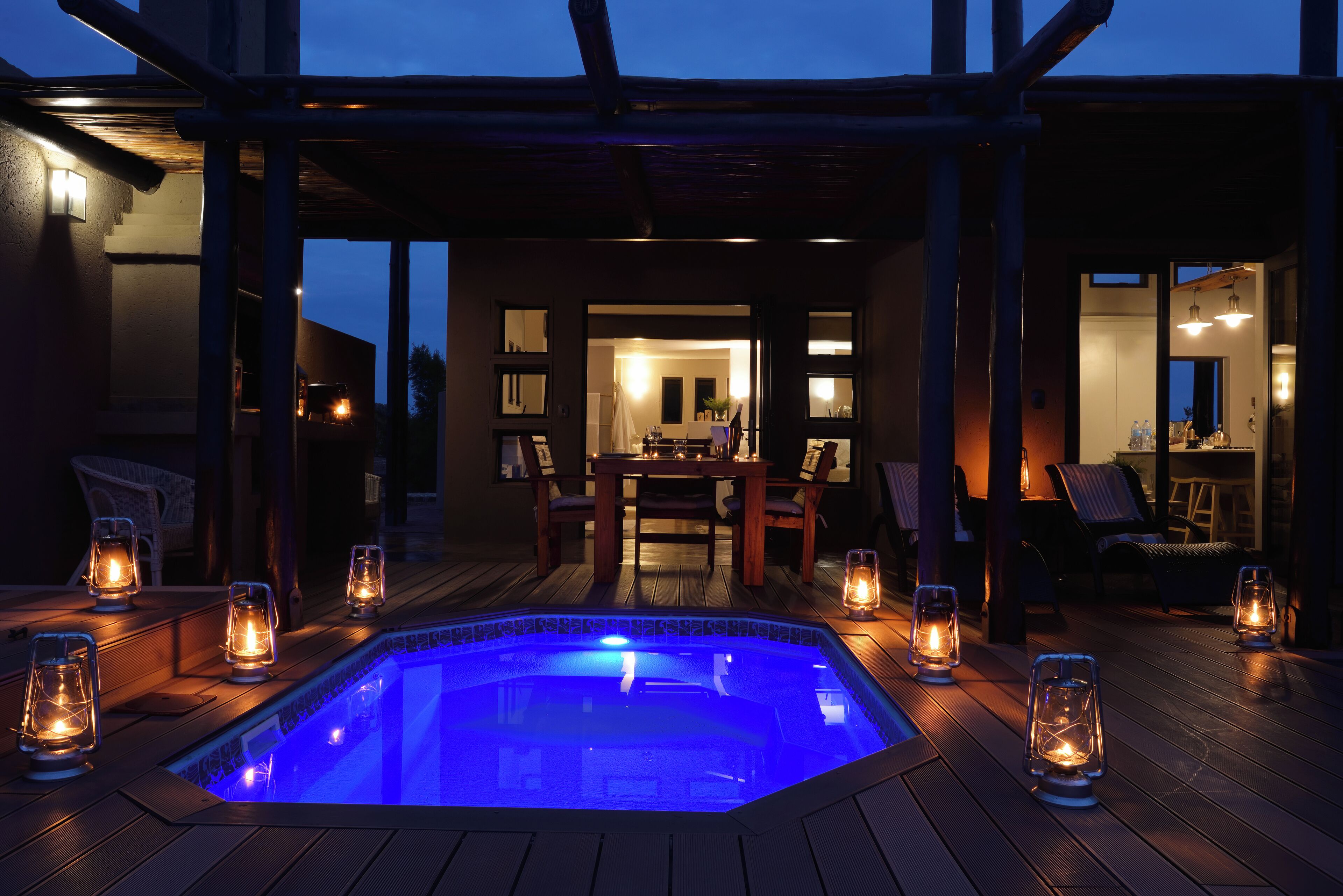 Luxury Bush Villa | Terrasse/Patio