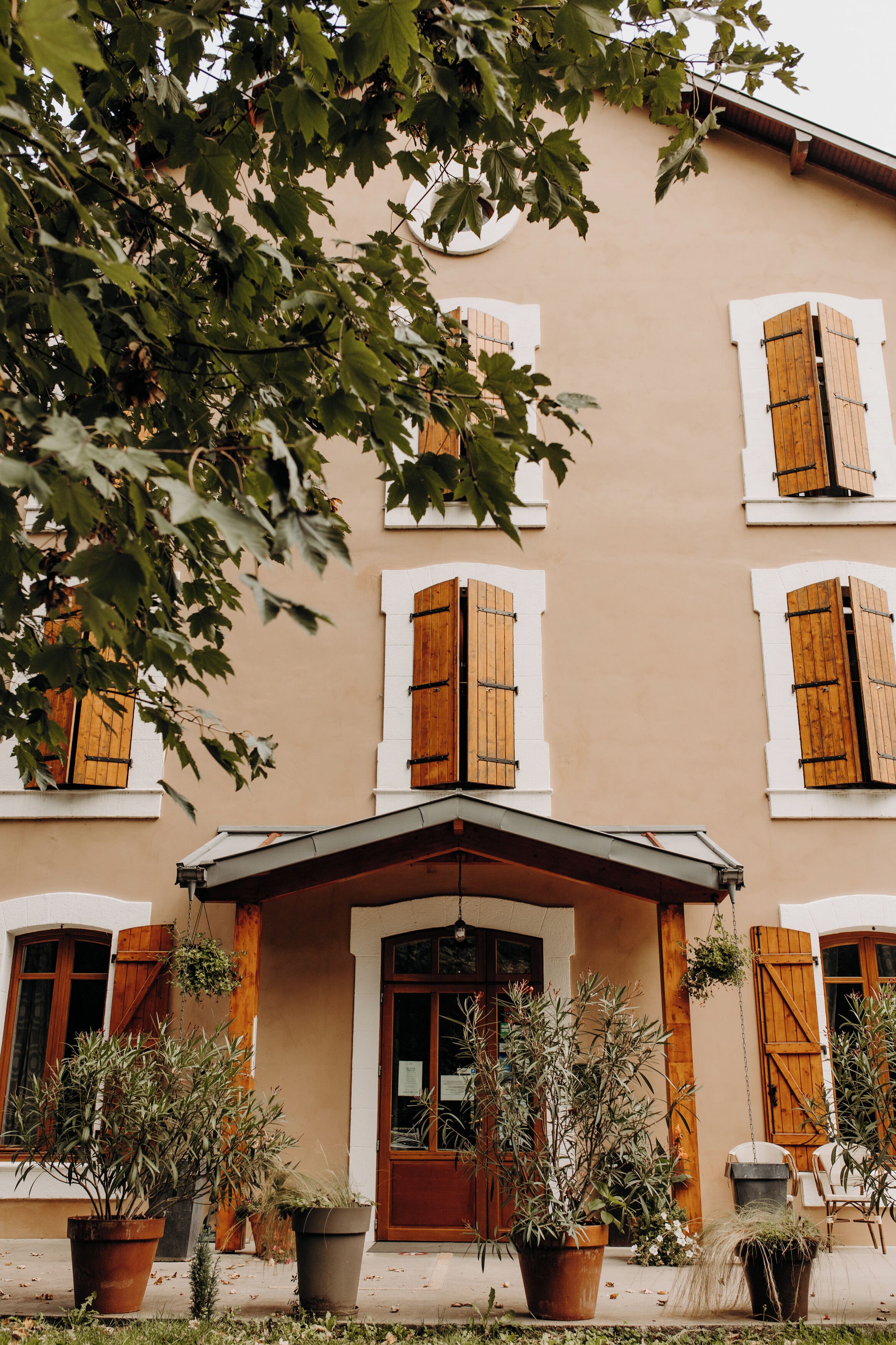 Façade de l’hébergement