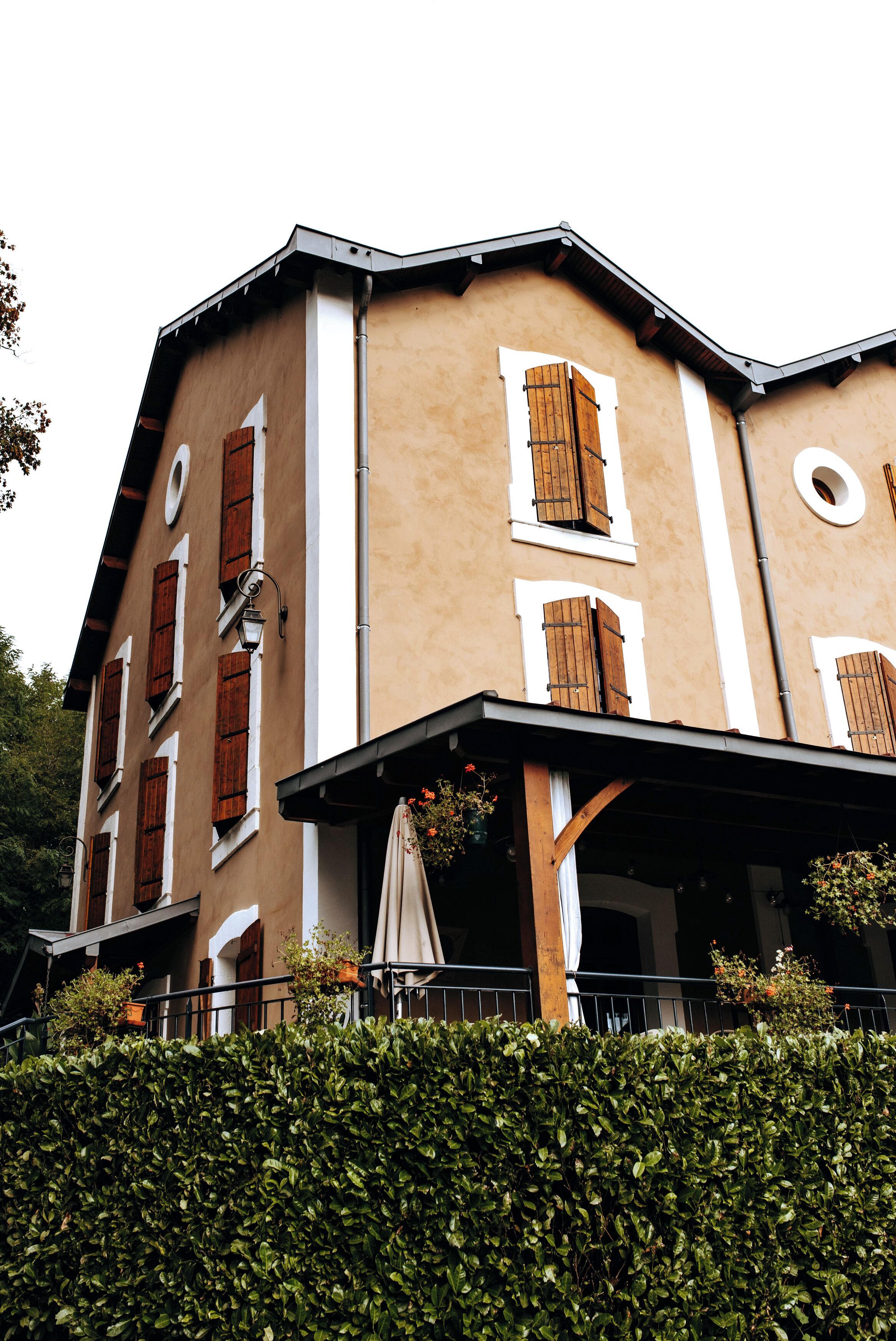 Façade de l’hébergement