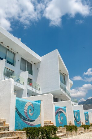 Voorkant van accommodatie