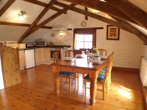 Cottage, 3 Bedrooms (Shires Rest) | Private kitchen | Fridge, microwave, coffee/tea maker, electric kettle