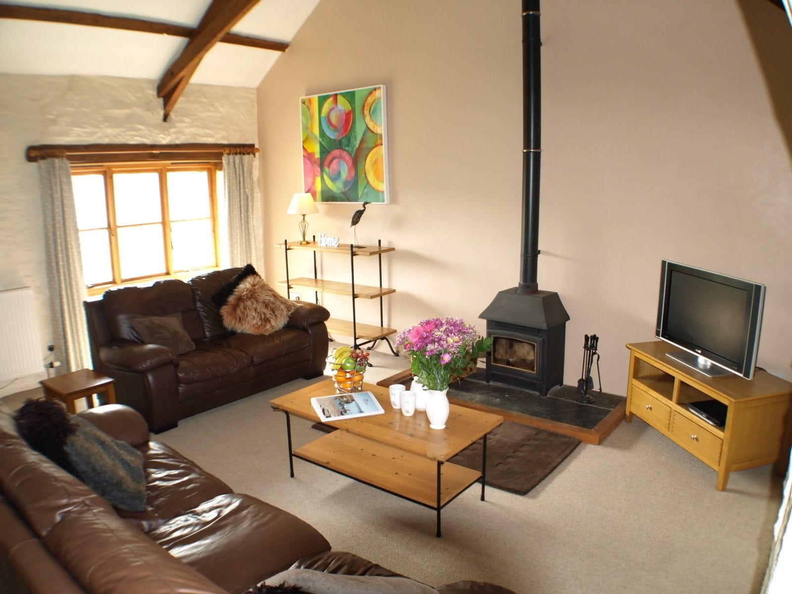 Cottage, 2 Bedrooms (Twinkles) | Living room | Flat-screen TV, toys