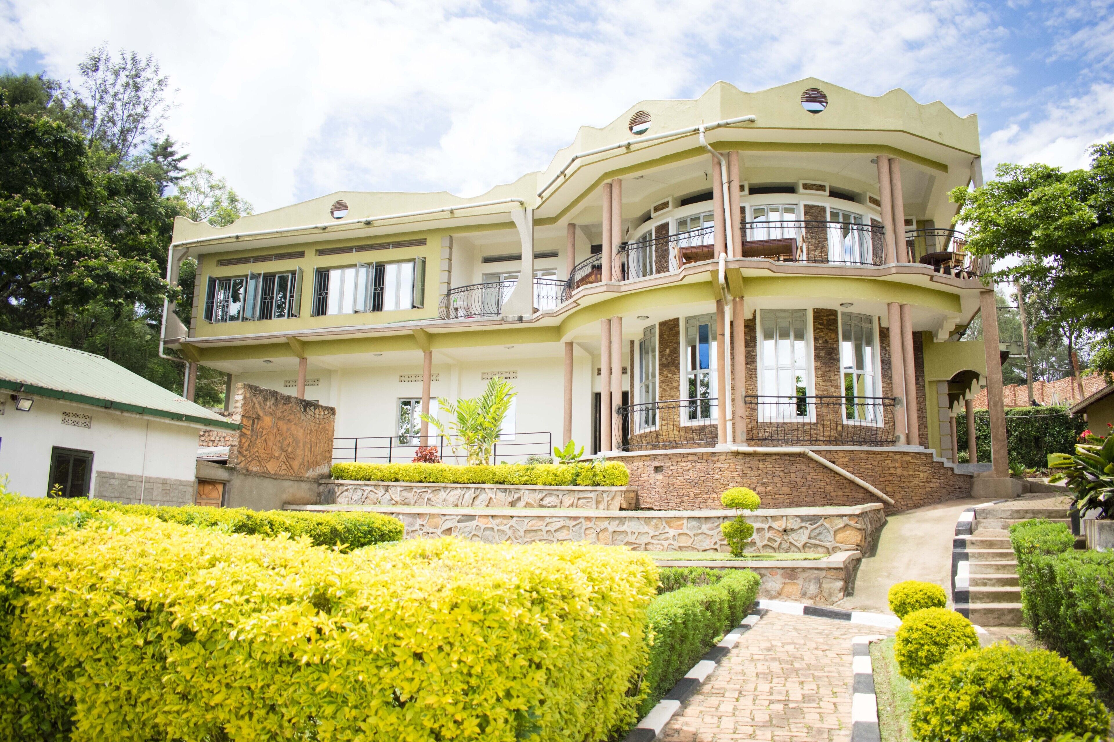 Overnatningsstedets facade