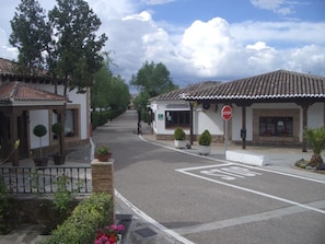 Entrée de l’hébergement