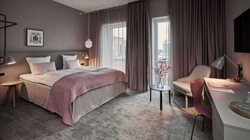 Habitación doble superior | Caja fuerte, escritorio, sistema de insonorización y wifi gratis