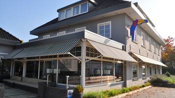 Voorkant van accommodatie