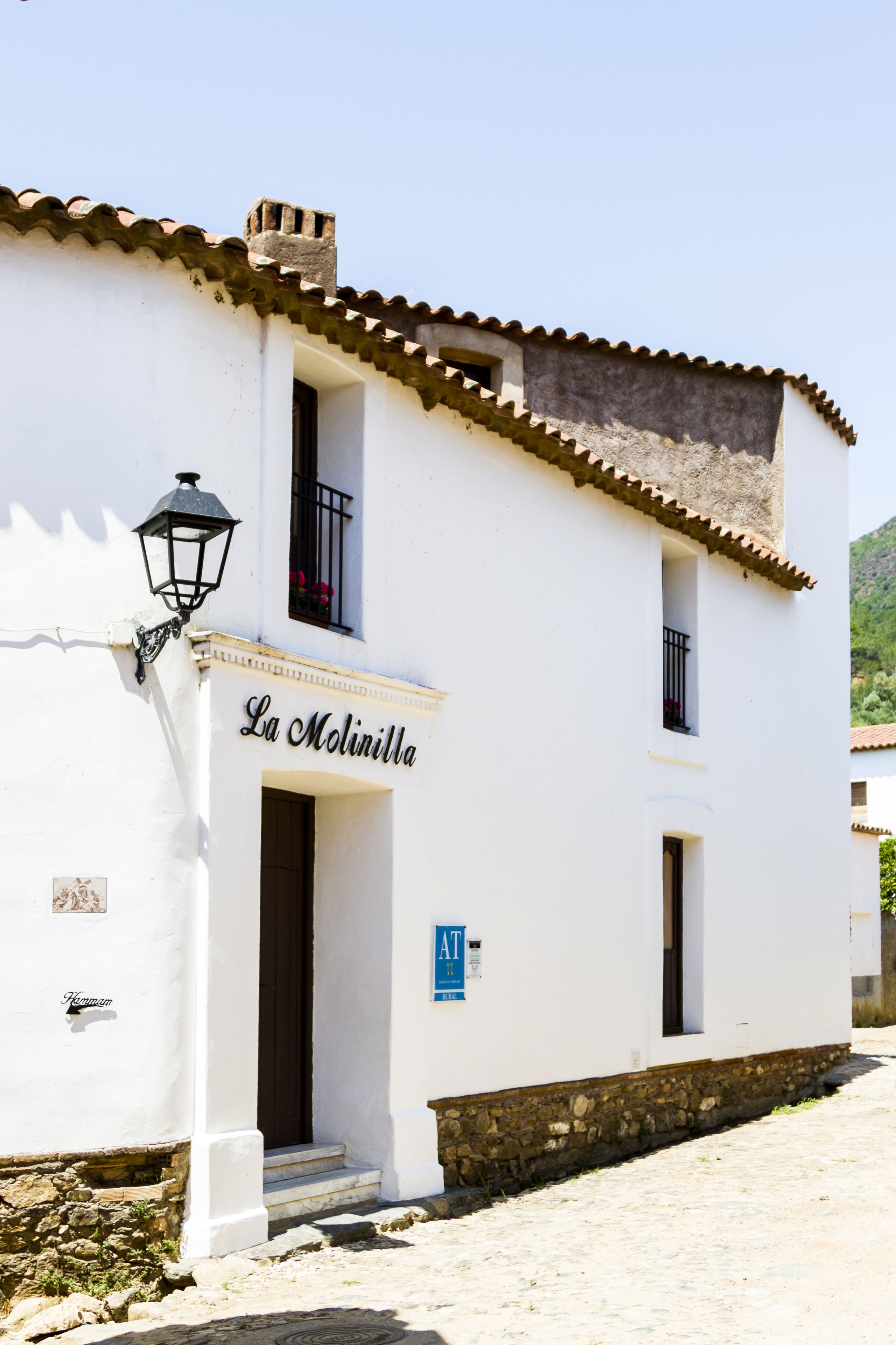 Entrada de la propiedad