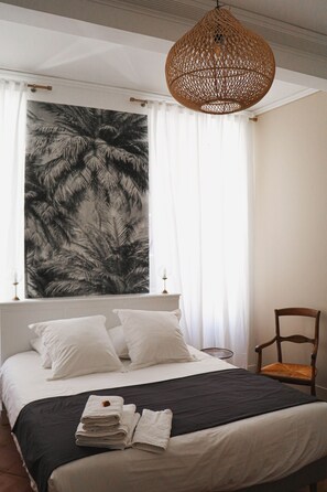 Design Double Room | Minibar, desk, soundproofing, iron/ironing board - Hotel Delga - Maison d'hôtes (Gaillac)