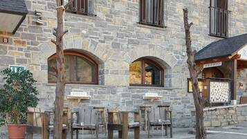 Façade de l’hébergement