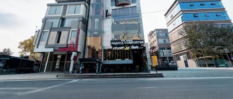 Fachada de la propiedad