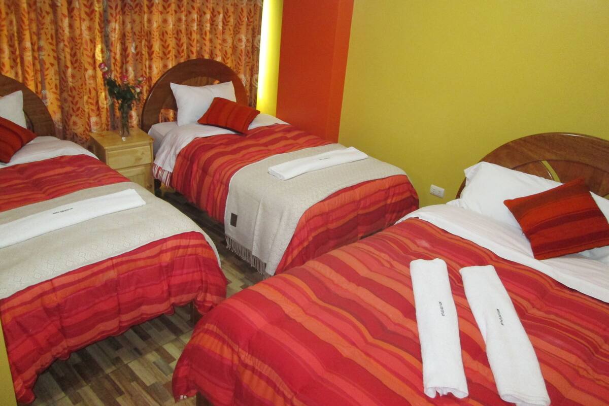 Rollaway beds, free WiFi, bed sheets