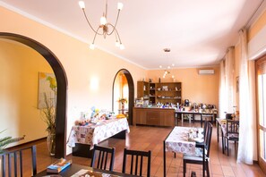 Daily buffet breakfast (EUR 5 per person)