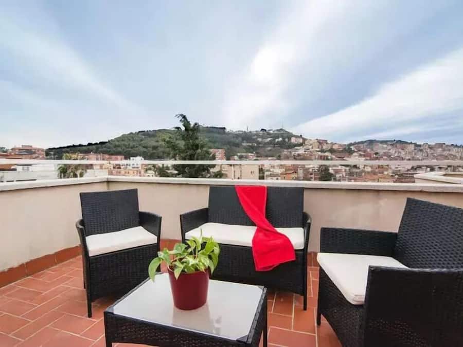Standard Penthouse, 2 Bedrooms, Private Bathroom, City View | Terrace/patio