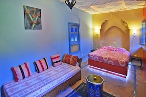 1 bedroom, blackout curtains, iron/ironing board, rollaway beds