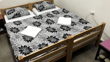 Een kluis op de kamer, geluiddichte muren, gratis wifi, beddengoed