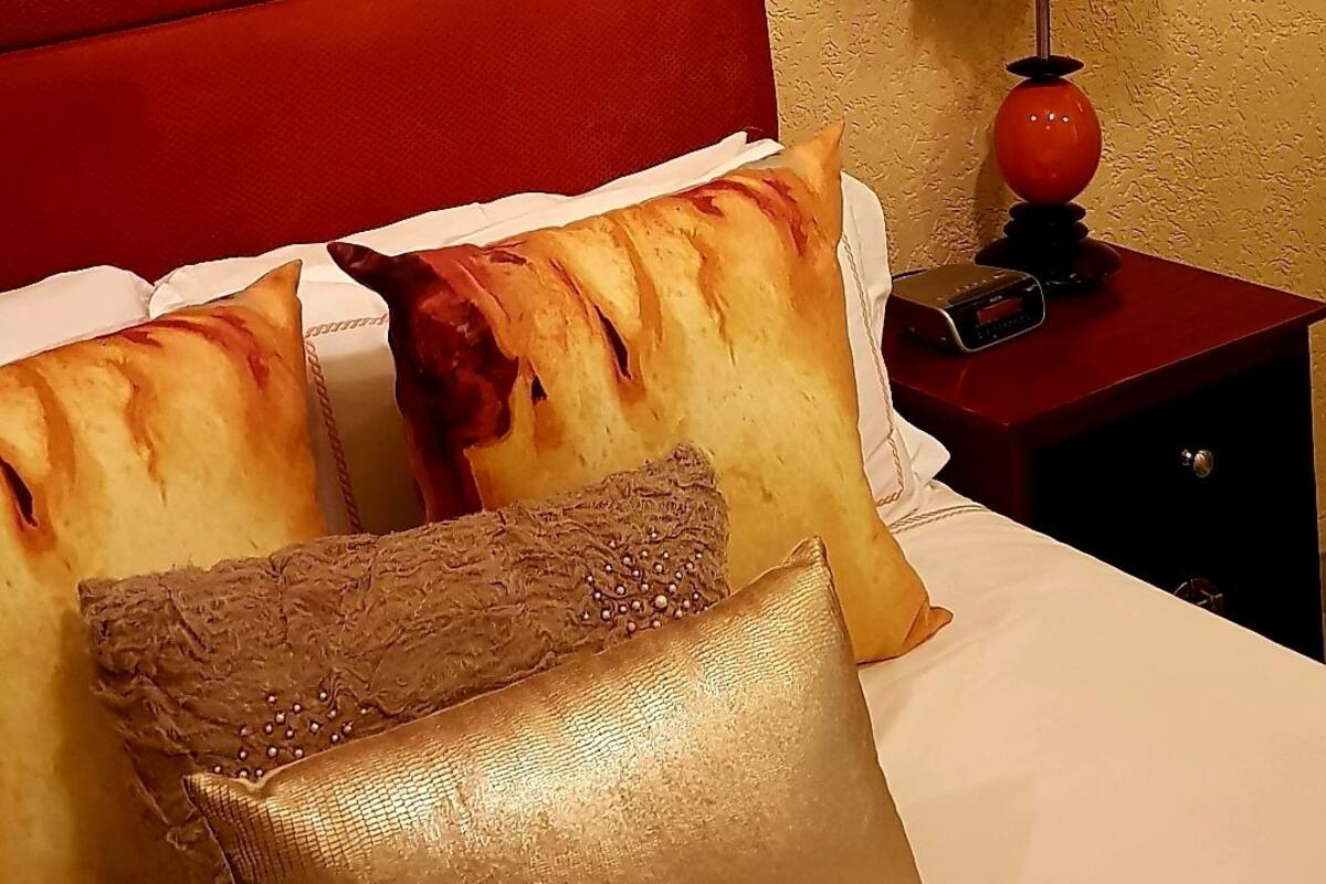 1 slaapkamer, lakens van Egyptisch katoen, luxe beddengoed