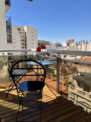 家庭公寓, 多张床 | 阳台