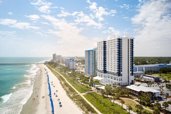 Hotel Exterior at Homewood Suites by Hilton Myrtle Beach Oceanfront