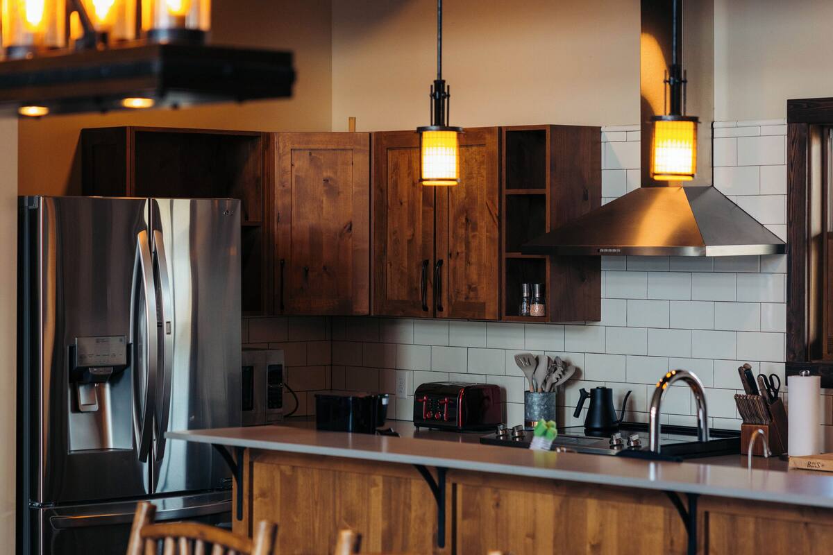 room (ranch house) | private kitchen | mini-fridge, coffee/tea maker, electric kettle