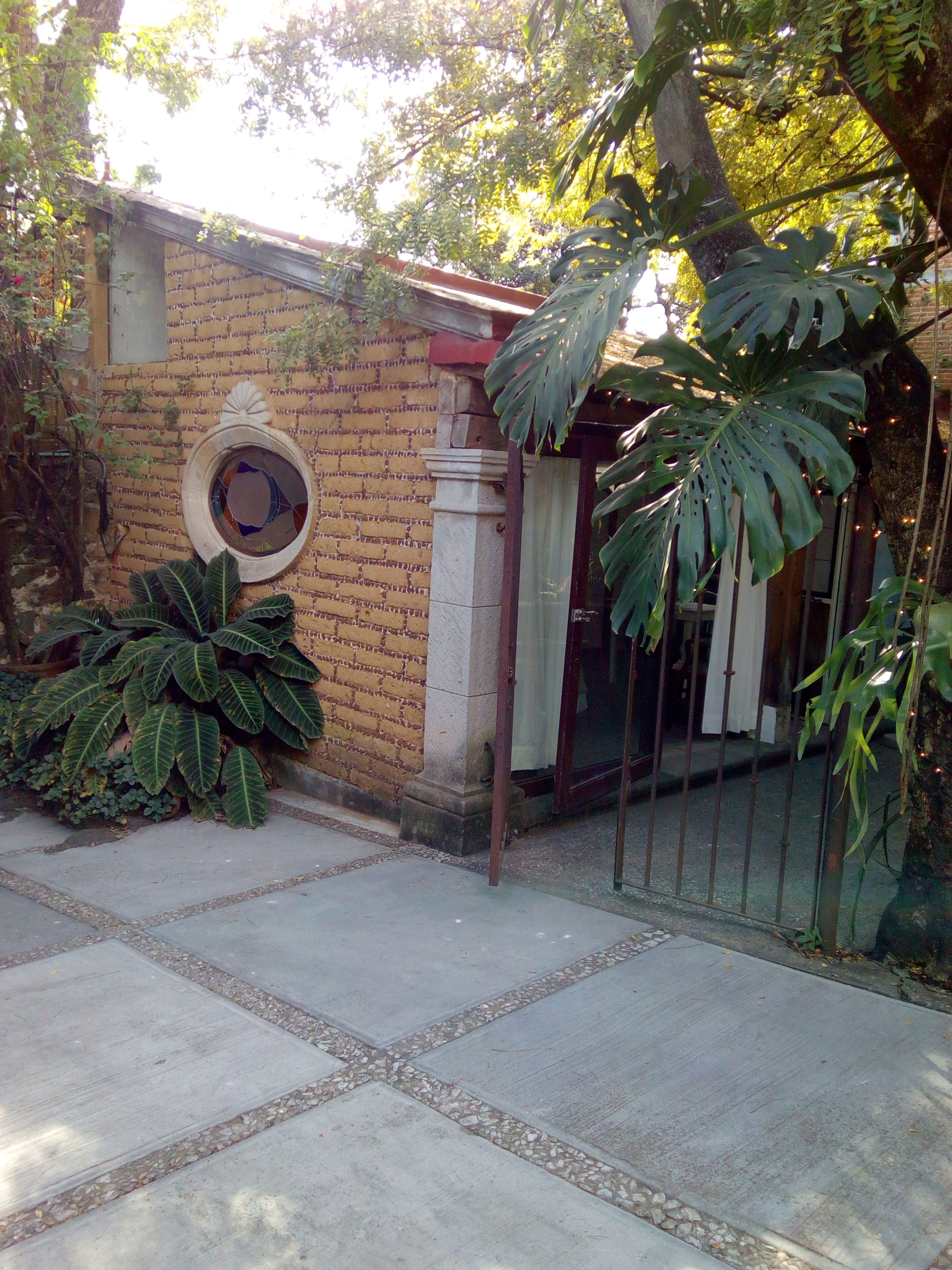 Entrada de la propiedad