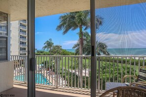 Condo, 1 Bedroom | Balcony - Estero Beach & Tennis 205a 1 Bedroom Condo by Redawning (Fort Myers Beach)