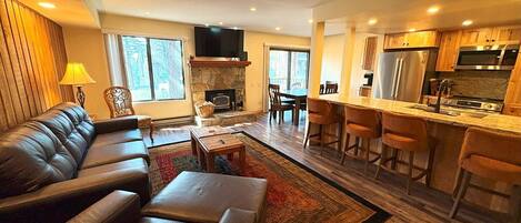 Condo, 1 Bedroom | Living area | TV