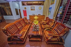 Sala de estar en el lobby