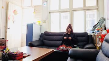 Sala de estar en el lobby