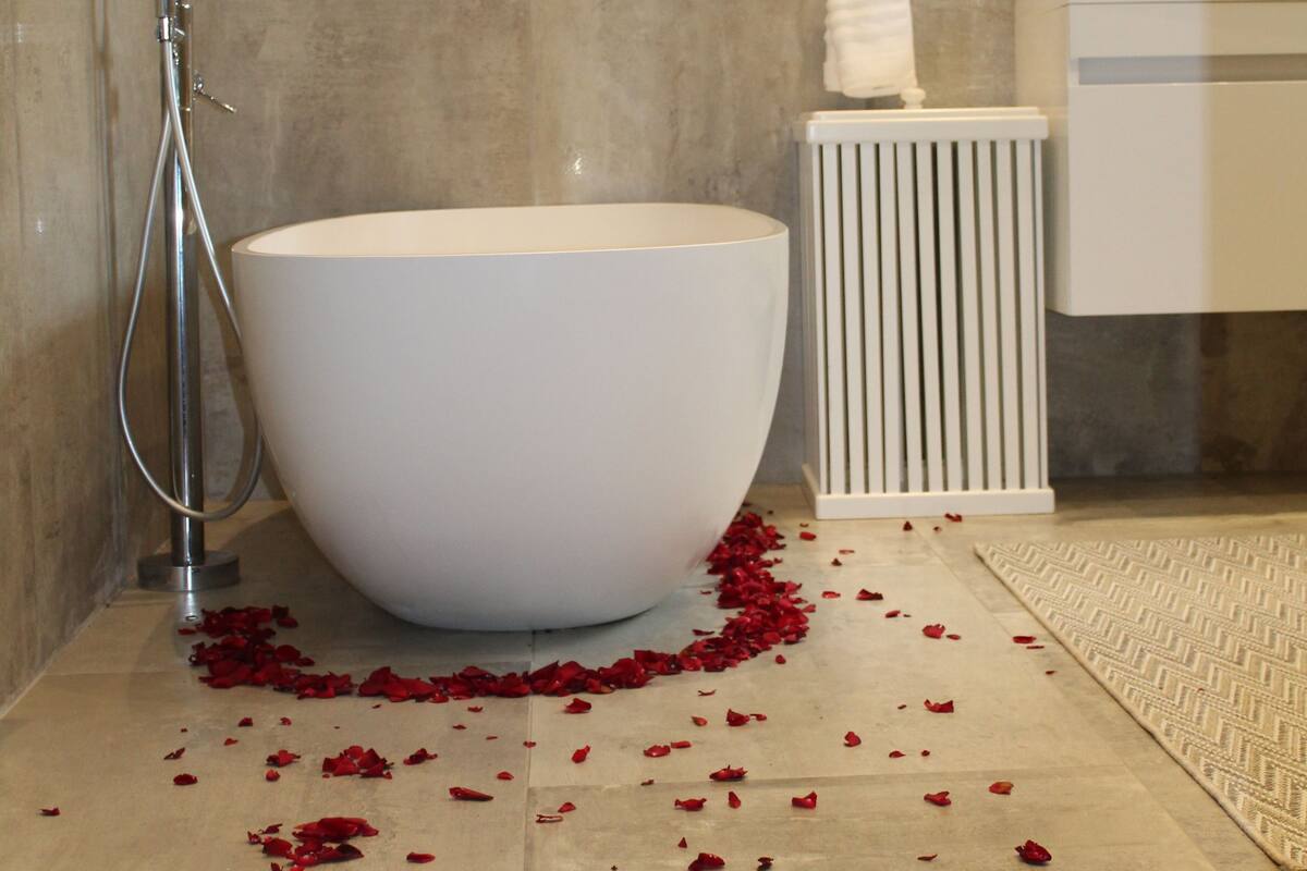 Camera Executive | Bagno | Vasca e doccia separate, set di cortesia gratuito, asciugacapelli
