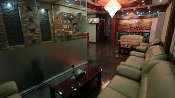 Lobby sitting area