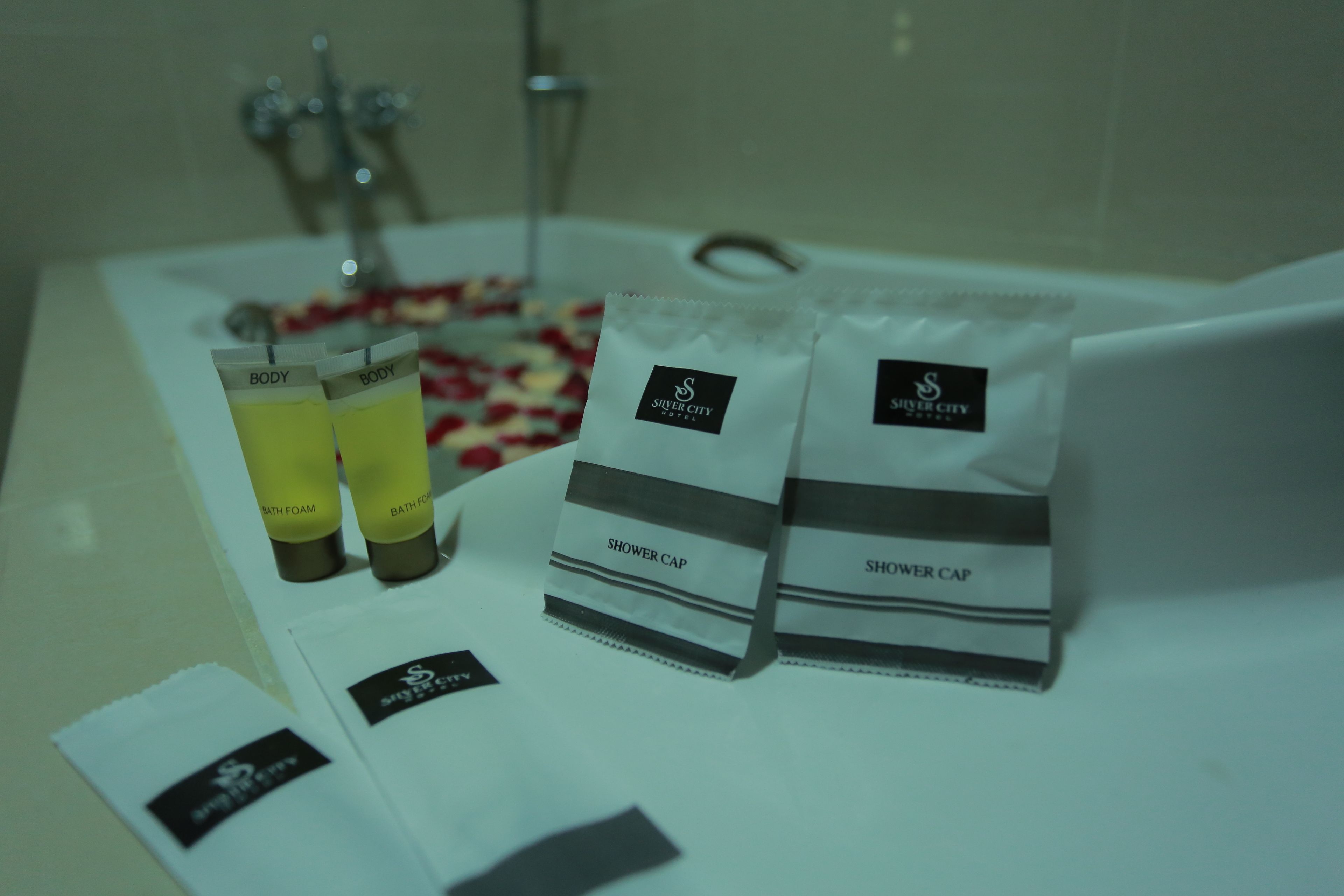deluxe room | bathroom amenities | free toiletries, hair dryer, bathrobes, slippers