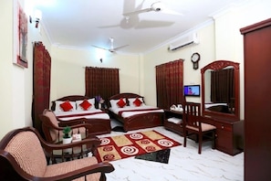 Chambre Deluxe, 1 lit double | Lits pliants/supplémentaires, Wi-Fi gratuit