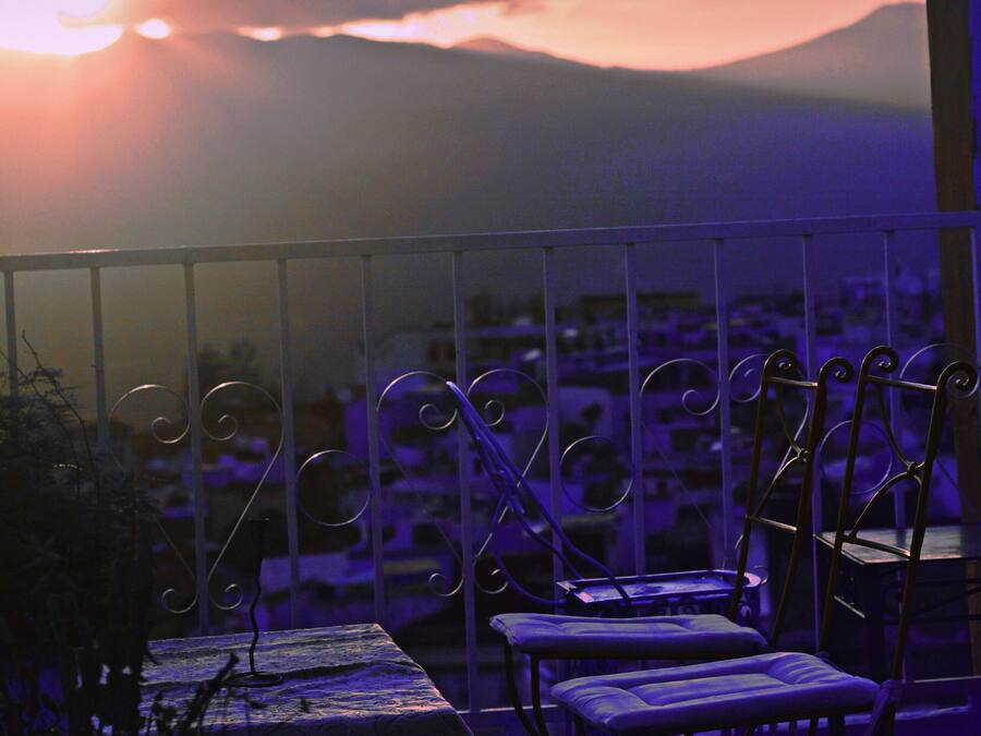 Terraza en la azotea