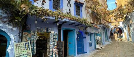 Façade de l’hébergement