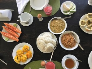 Free daily continental breakfast - Sath Villa Naadi Ayurveda Resort (Beruwala)