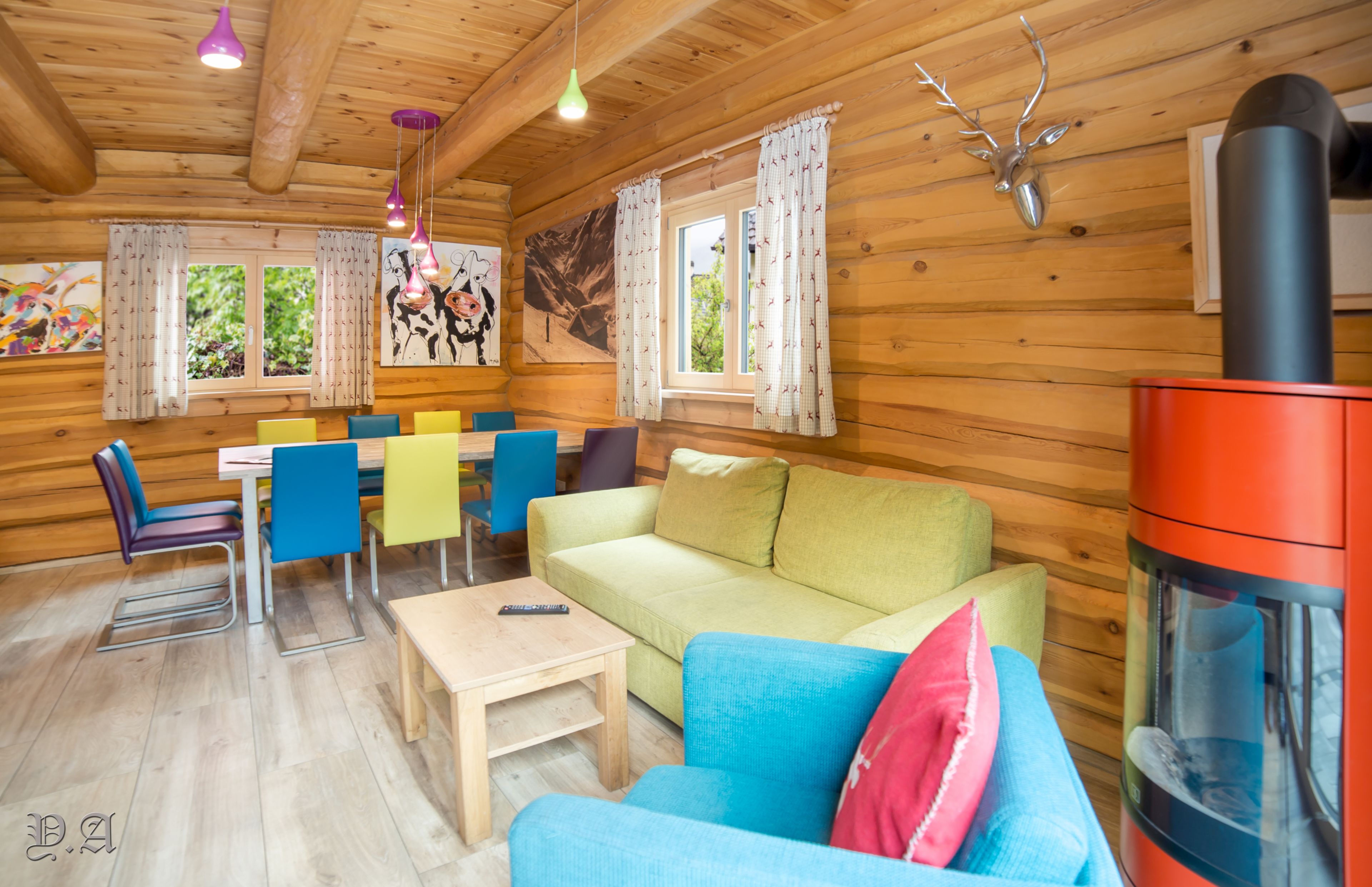 Deluxe Chalet, River View, Mountainside | 1 bedroom, premium bedding, iron/ironing board, cribs/infant beds