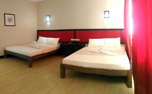 Desk, iron/ironing board, free WiFi, bed sheets - Asiatel Hotel, Sta. Rosa, Laguna (Santa Rosa)