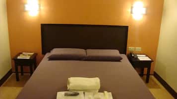Desk, iron/ironing board, rollaway beds, free WiFi